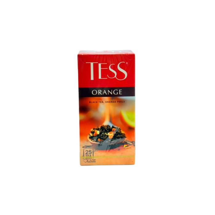ЧАЙ TESS ЧЁР АПЕЛЬСИНОМ 25 ШТ