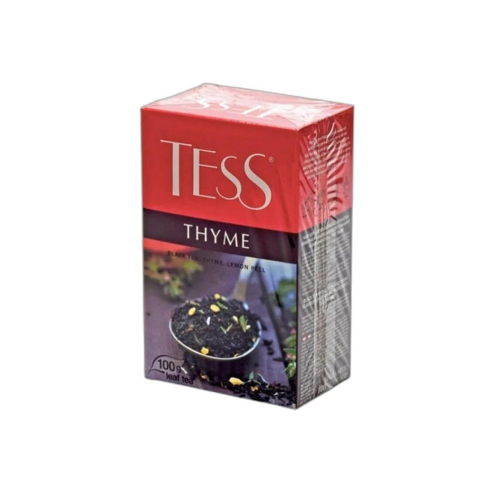 TESS BLACK TEA THYME 100 GR