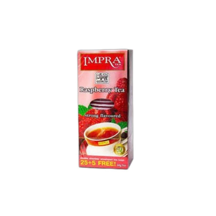 ЧАЙ IMPRA PASPBERRY 60 ГР 25+5 ПАКЕТ