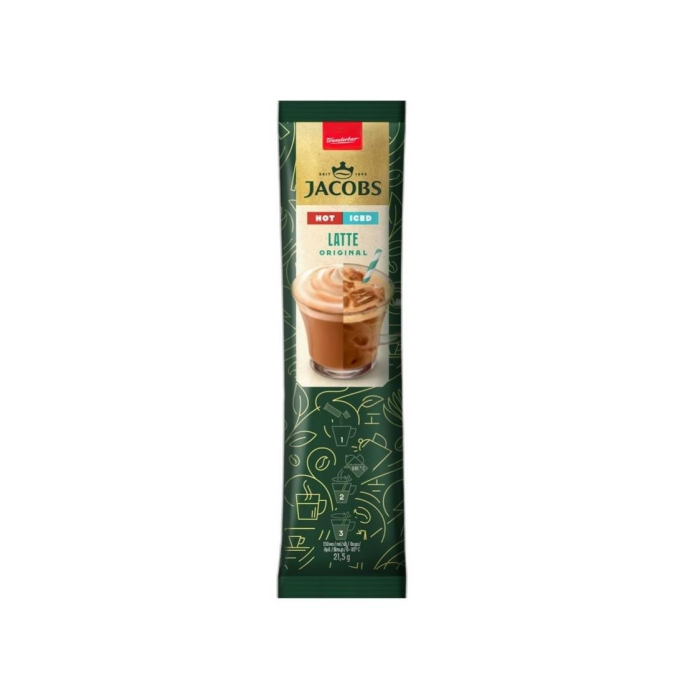 КОФЕ JACOBS LATTE 21.5 ГР