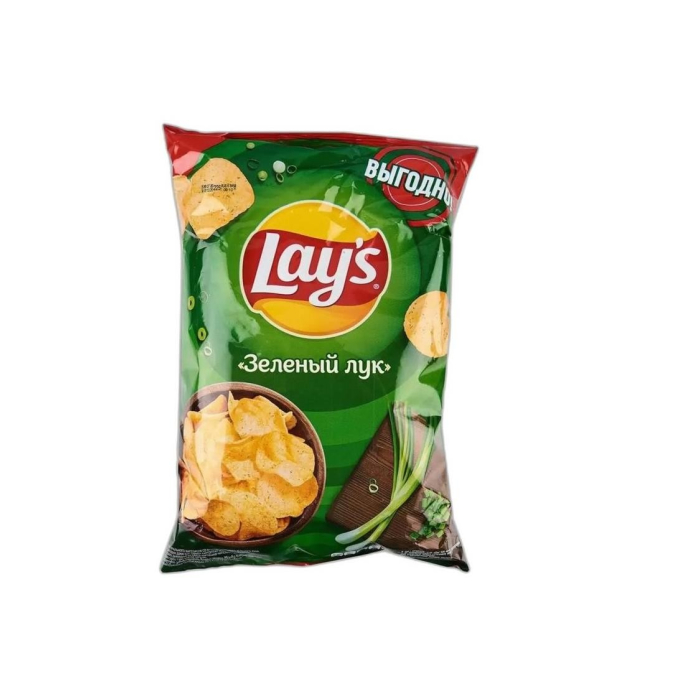 ЧИПСЫ LAYS ЗЕЛЁННЫЙ ЛУК 20 ГР
