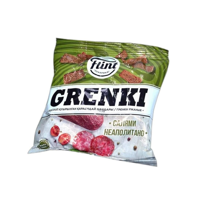 СУХАРИКИ FLINT GRENKI САЛЯМИ НЕАПОЛИТАНО 60ГР