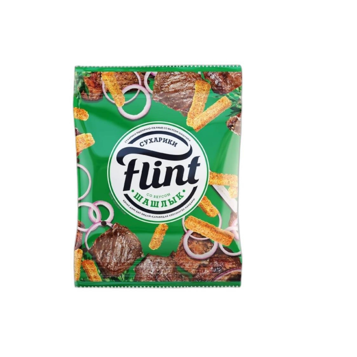СУХАРИКИ FLINT ШАШЛЫК 60ГР