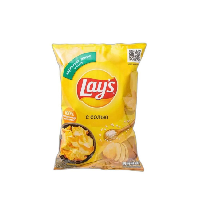ЧИПСЫ LAYS С СОЛЬЮ 140ГР