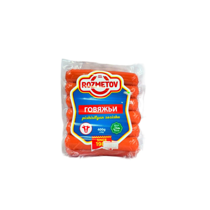 333 СОСИСКИ ROZMETOV ГОВЯЖЬИ 400ГР