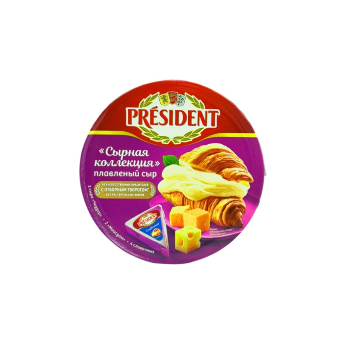 333 СЫР PRESIDENT СЫРНАЯ КОЛЛЕКЦИЯ 140ГР