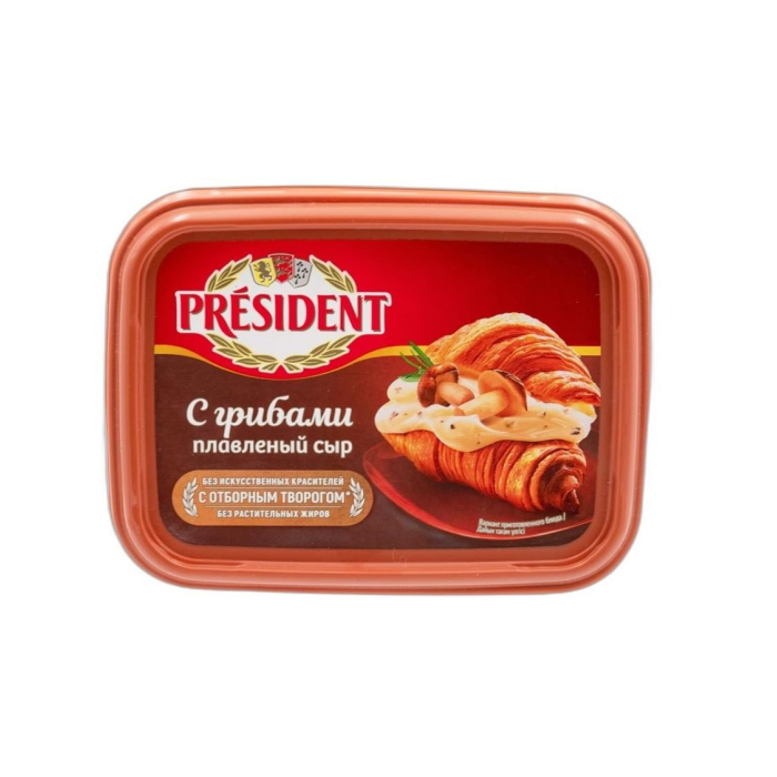 333 СЫР PRESIDENT ГРИБАМИ 400Г