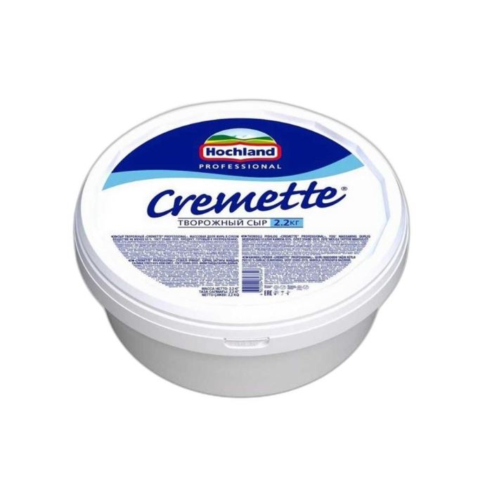 HOCHLAND ТВОРОЖ СЫР CREMETTE  КГ