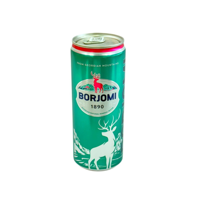 ВОДА BORJOMI 0.33 Л БАН