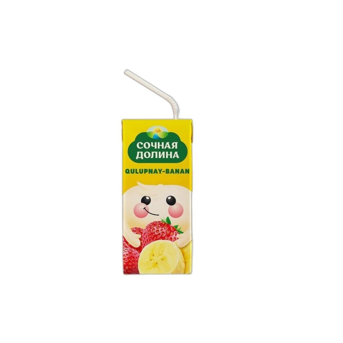 СОК СОЧНАЯ ДОЛИНА КЛУБНИКА-БАНАН 200 ML