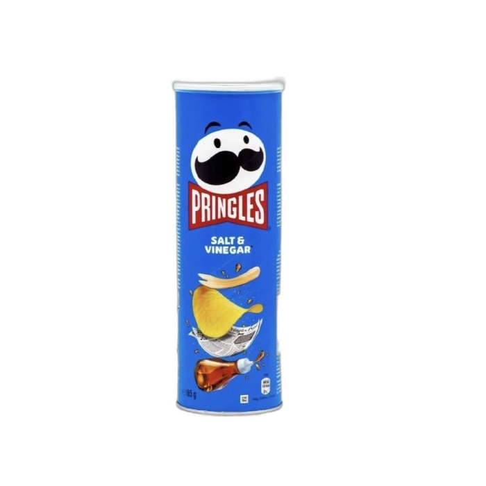 PRINGLES SALT VINEGAR 165ГР