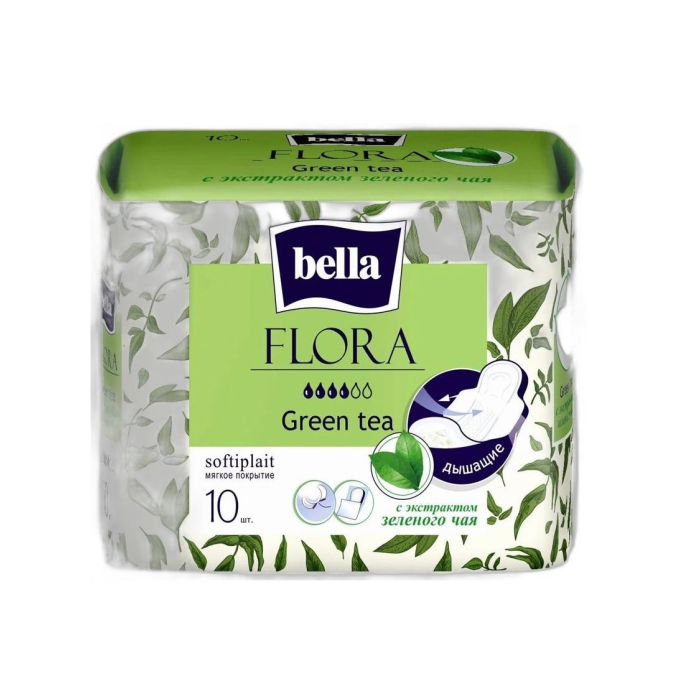 BELLA FLORA GREEN TEA 10ШТ
