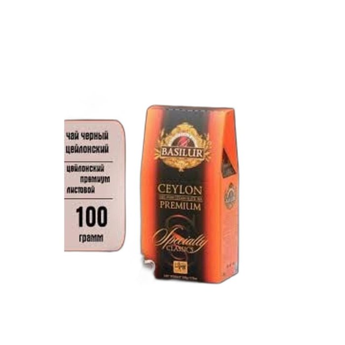 BASILUR CEYLON BLACK TEA 100Г