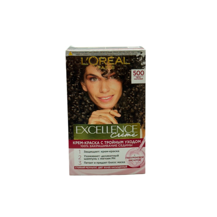 BO'YOQ LOREAL EXCELLENCE 500 YENGIL-QAHVA