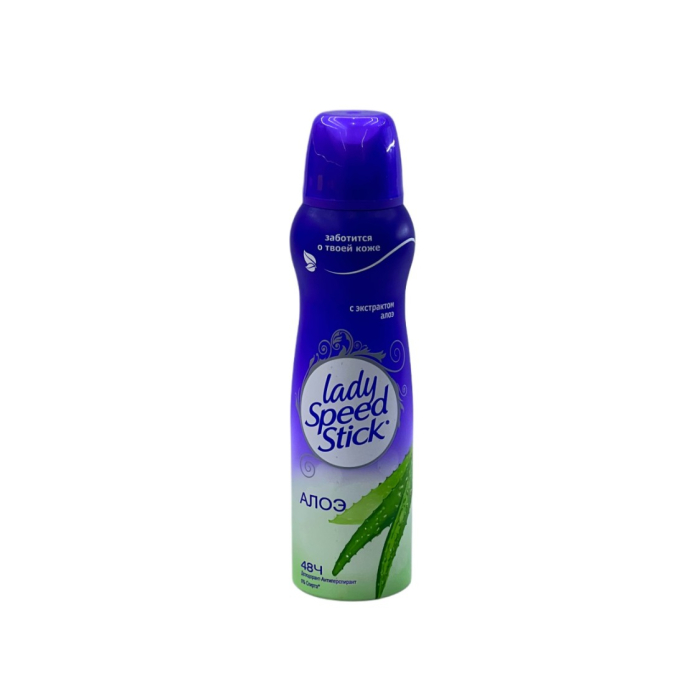LADY SPEED STICK 150МЛ СПРЕЙ АЛОЭ