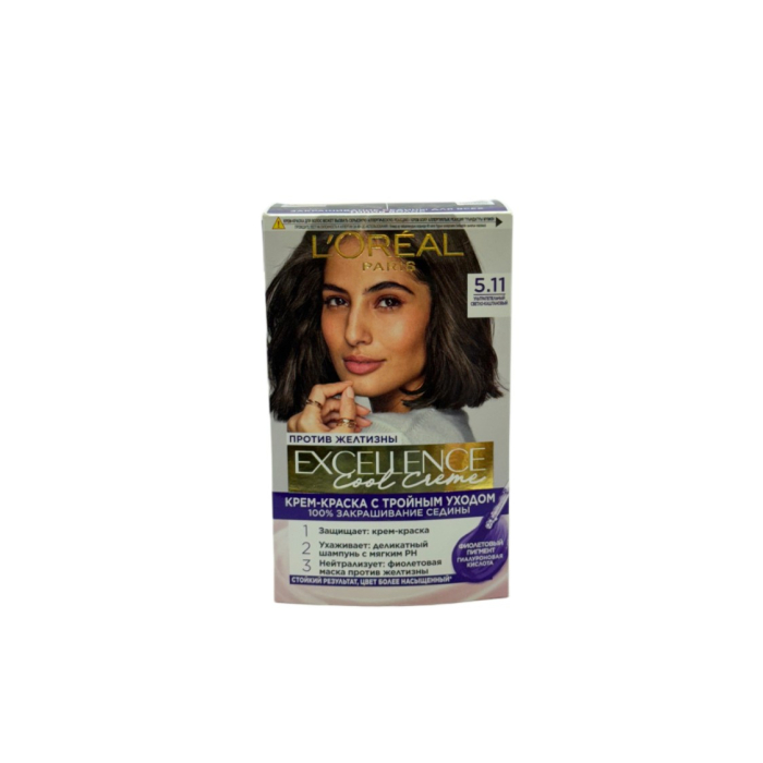 КРАСКА LOREAL EXCELLENCE 5.11 УЛЬТ/Й СВЕТЛО КАШТАНОВ