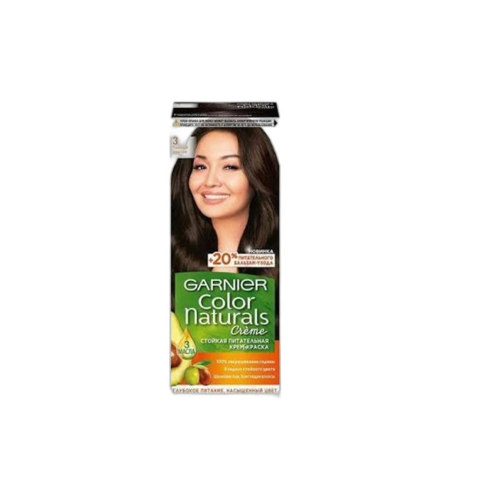 КРАСКА GARNIER 3 ТЕМНЫЙ КАШТАН