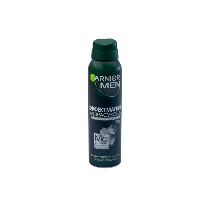 СПРЕЙ ДЕЗД GARNIER MEN ЭФФЕКТ МАГНИЯ 150 МЛ