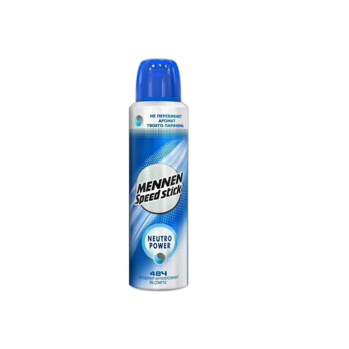 MENNEN SPEED STICK 150МЛ СПРЕЙ NEUTRO POWER