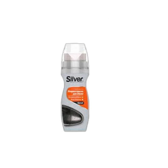 SILVER 75ML ЖИДКИЙ КРЕМ ДЛЯ ОБУВЬ ЧЁРНЫЙ