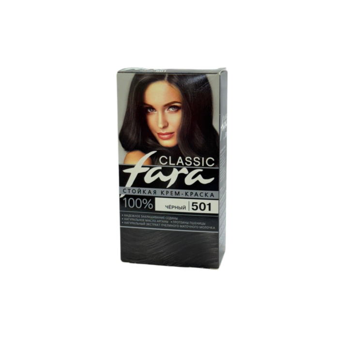 КРАСКА FARA CLASSIC ЧЁРНЫЙ 501
