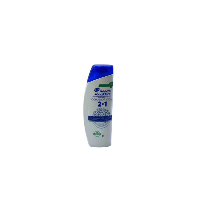 ШАМПУНЬ HEAD & SHOULDERS 2 В 1 ОСНОВНОЙ УХОД 200МЛ