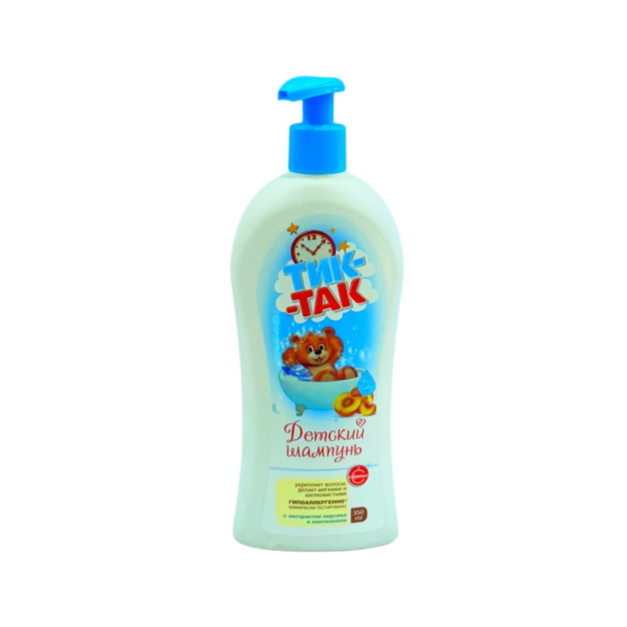 ШАМПУНЬ ДЕТСКИЙ ТИК ТАК ПЕРСИК И ПАНТЕНОЛ 350ML