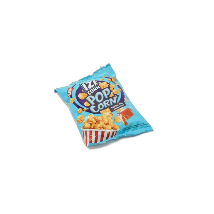 ПОПКОРН IZI CORN С КАРАМЕЛЬЮ 80ГР