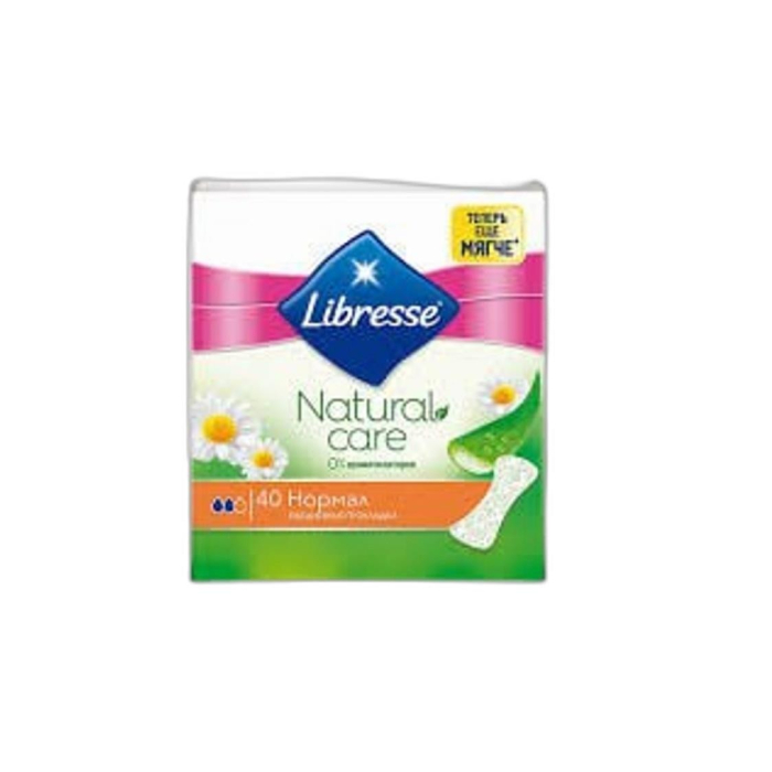 ЕЖЕДНЕВКИ LIBRESSE NATURAL CARE NORMAL 40ШТ