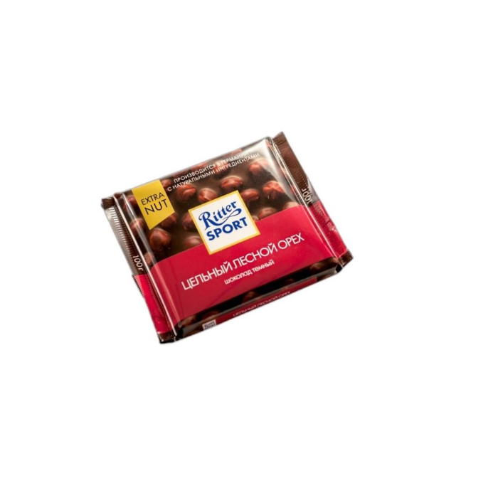 RITTER SPORT ЦЕЛЬНЫЙ ЛЕСНОЙ ОРЕХ 100ГР