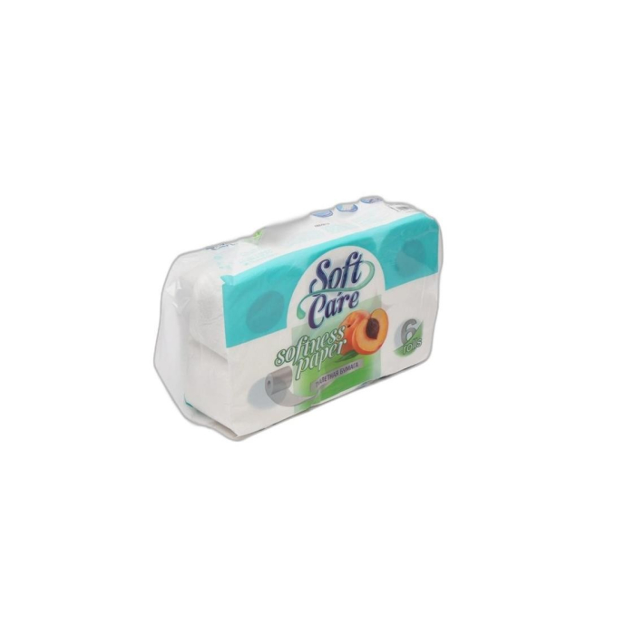 ТОЛЕТ БУМАГА SOFT CARE 1ШТ