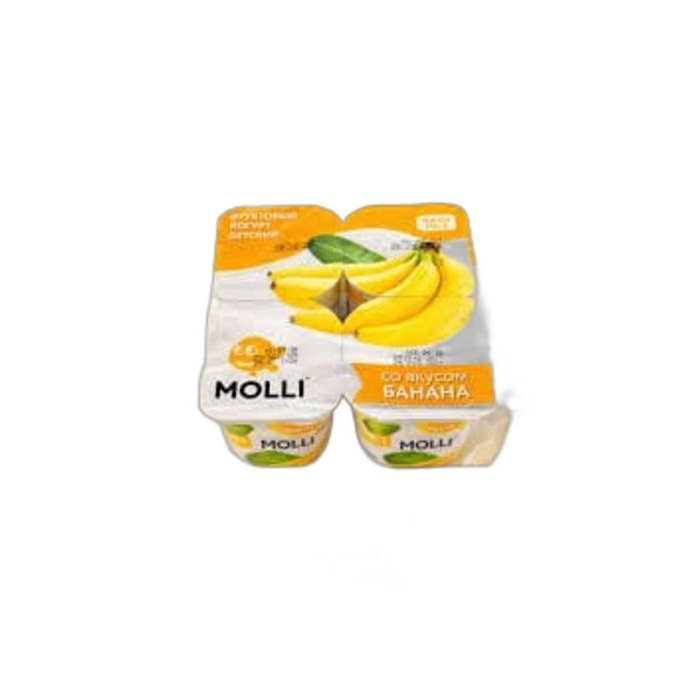 ЙОГУРТ MOLLI БАНАН 110Г