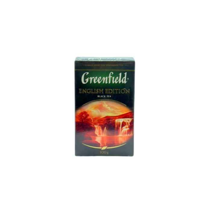GREENFIELD ЧАЙ  ENGLISH EDITION BLACK TEA 100G