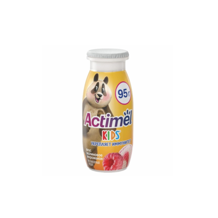 ACTIMEL KIDS КЛУБ/БАНАН-МАЛИН/МОРОЖ 95ГР