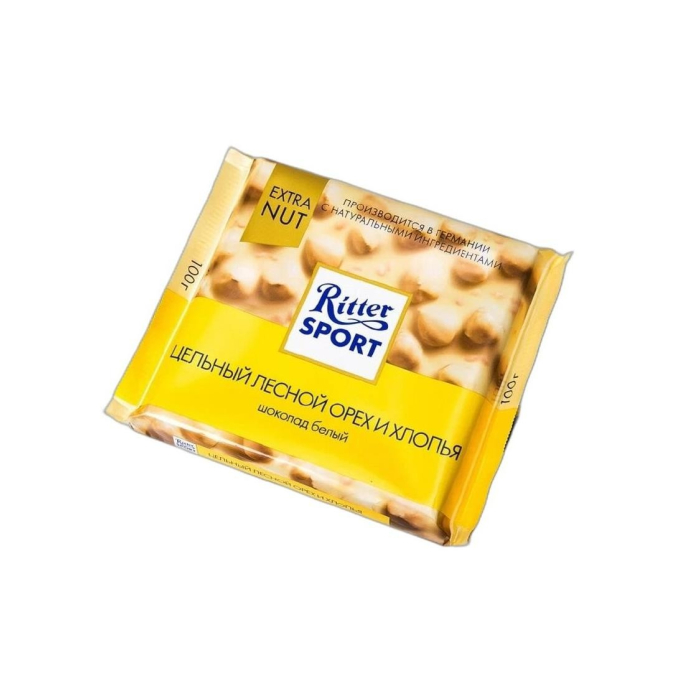 ШОК RITTER SPORT ЛЕС ОРЕХ И ХЛОПЬЯ 100ГР