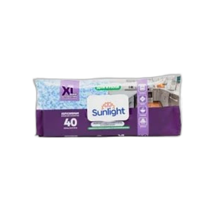 ВЛАЖ САЛФ SUNLIGHT КУХНИ 40ШТ