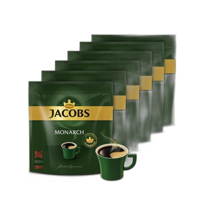 КОФЕ JACOBS MONARCH 130ГР ПАКЕТ