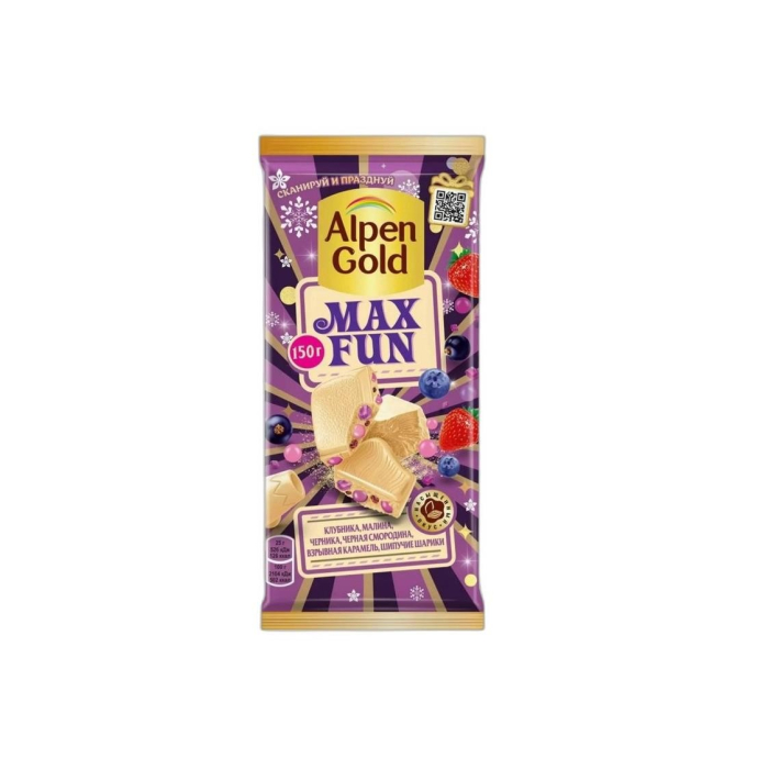 ШОК ALPEN GOLD ЯГОДНЫЙ МИКС