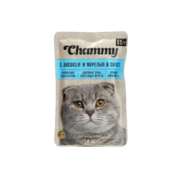 КОРМ ДЛЯ КОШЕК CHAMMY 85ГР
