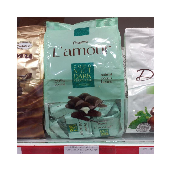 PREMIUM LAMOUR КЛУБНИКА ШОКОЛАД 450 ГР
