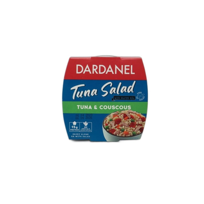 ГОТОВЫЙ САЛАТ DARDANEL ТУНЕЦ И 4 ЗЕРНА 160 ГР