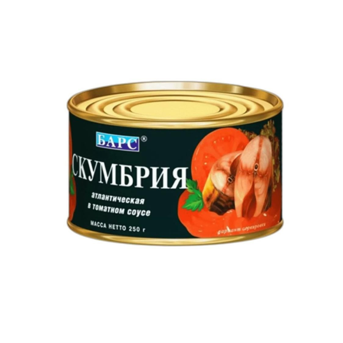 DARDANEL СКУМБРИЯ В ТОМАНОМ СОУСЕ 150 ГР