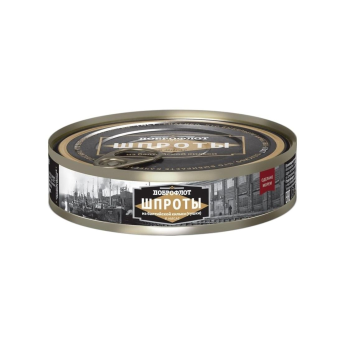 DOBROFLOT ШПРОТ БАЛТИЙСКИЙ КИЛКИ 160ГР