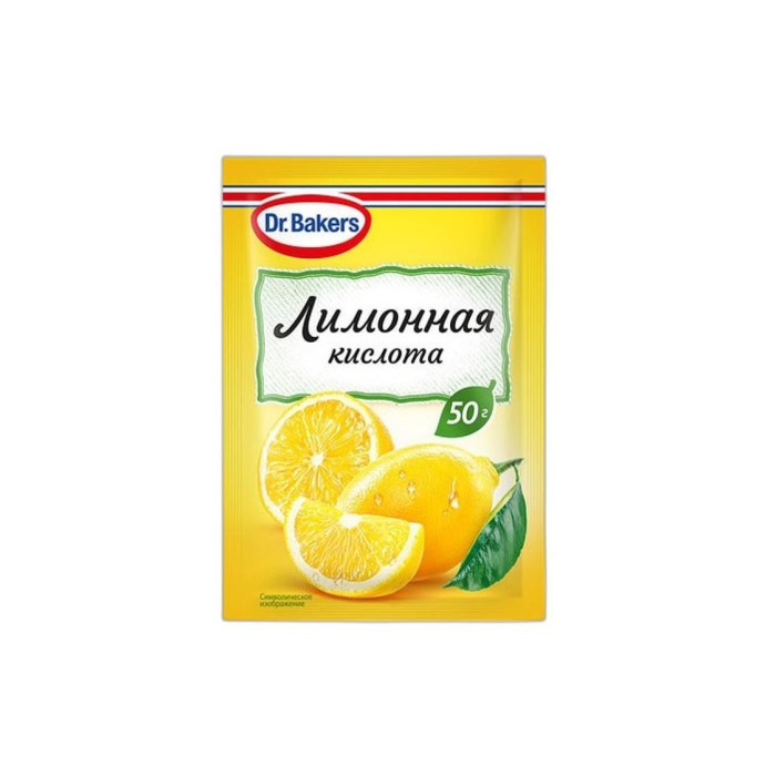 DRBAKERS ЛИМОННАЯ КИСЛОТА 50ГР