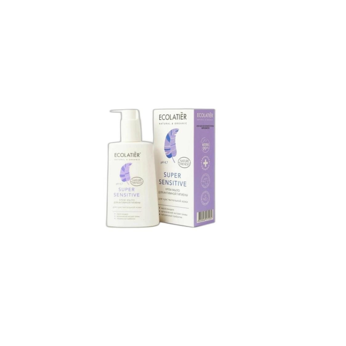 ECOLATIER ИНТИМДІ ГИГИЕНА ҮШІН КРЕМ САБЫН 250МЛ