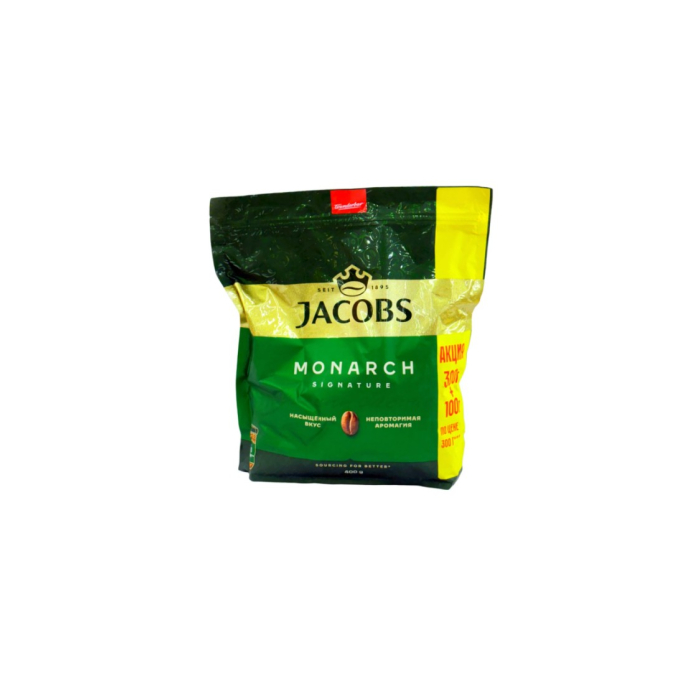 КОФЕ JACOBS MONARCH 400ГР
