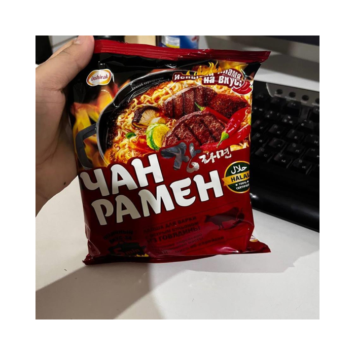 ДОШИРАК ЧАН РАМЕН ОСТРАЯ С ГОВЯ