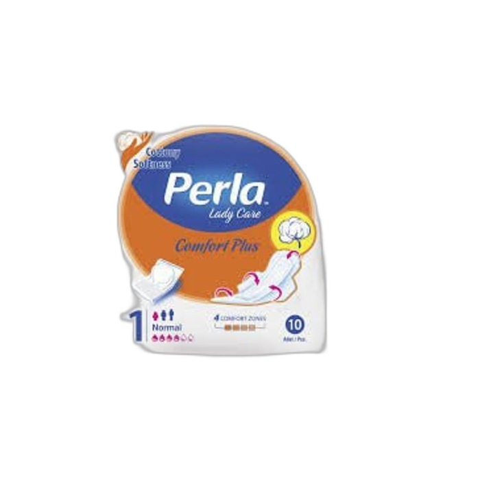 ПРОКЛАДКИ PERLA COMFORT PLUS НОЧЬ 10ШТ №3