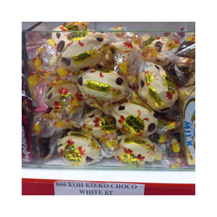 666 КОН KO-KO CHOCO WHITE КГ