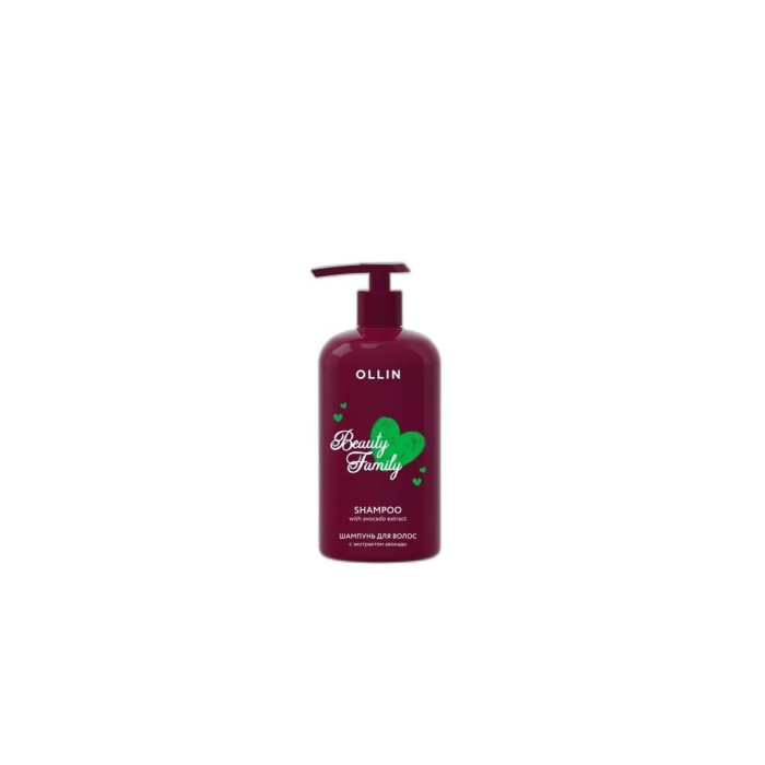 ШАМПУНЬ OLLIN BEAUTY FAMILY АВОКАДО 500МЛ